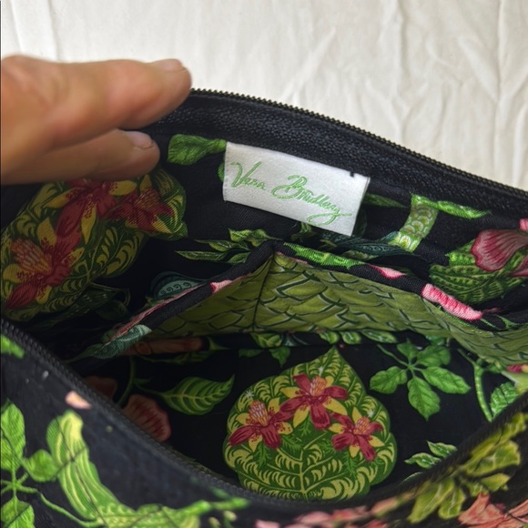 Vera Bradley Hobo Shoulder Bag – Floral Quilted Cotton w/ Side Bow (Hope Garden) - Picture 8 of 13